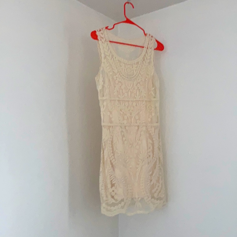 Lacey boho dress